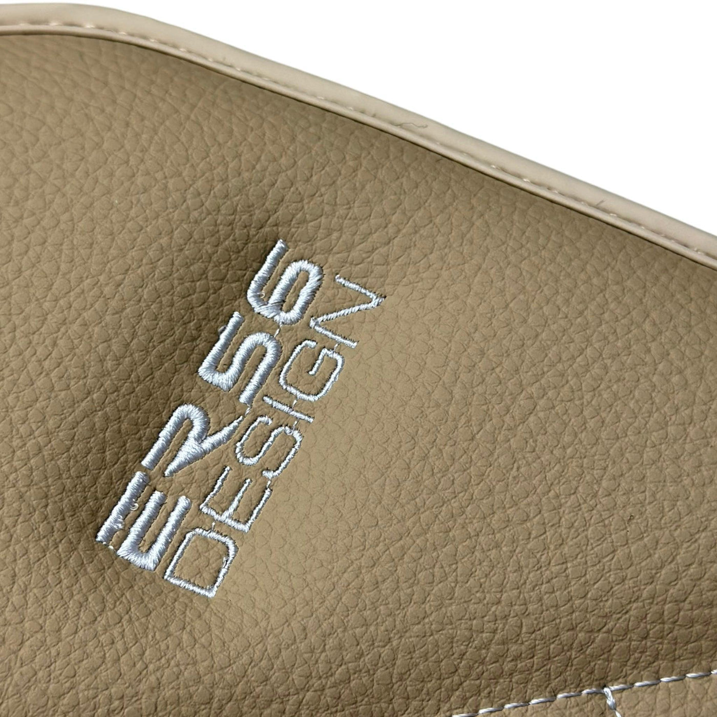 Beige Leather Floor Mats for Mercedes-Benz W463 (2018-2023) ER56 Design - AutoWin