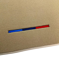 Beige Mats For BMW 7 Series E38 Long With M Package - AutoWin