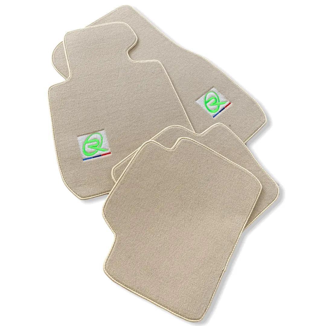 Beige Mats For BMW M5 E28 Tailored Set Perfect Fit - AutoWin