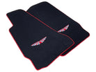 Black Floor Mats For Aston Martin DB11 (2016–2023) Red Trim - AutoWin