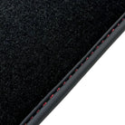 Black Floor Mats for Bentley Continental GT (2011–2018) with Red Leather | ER56 Design - AutoWin