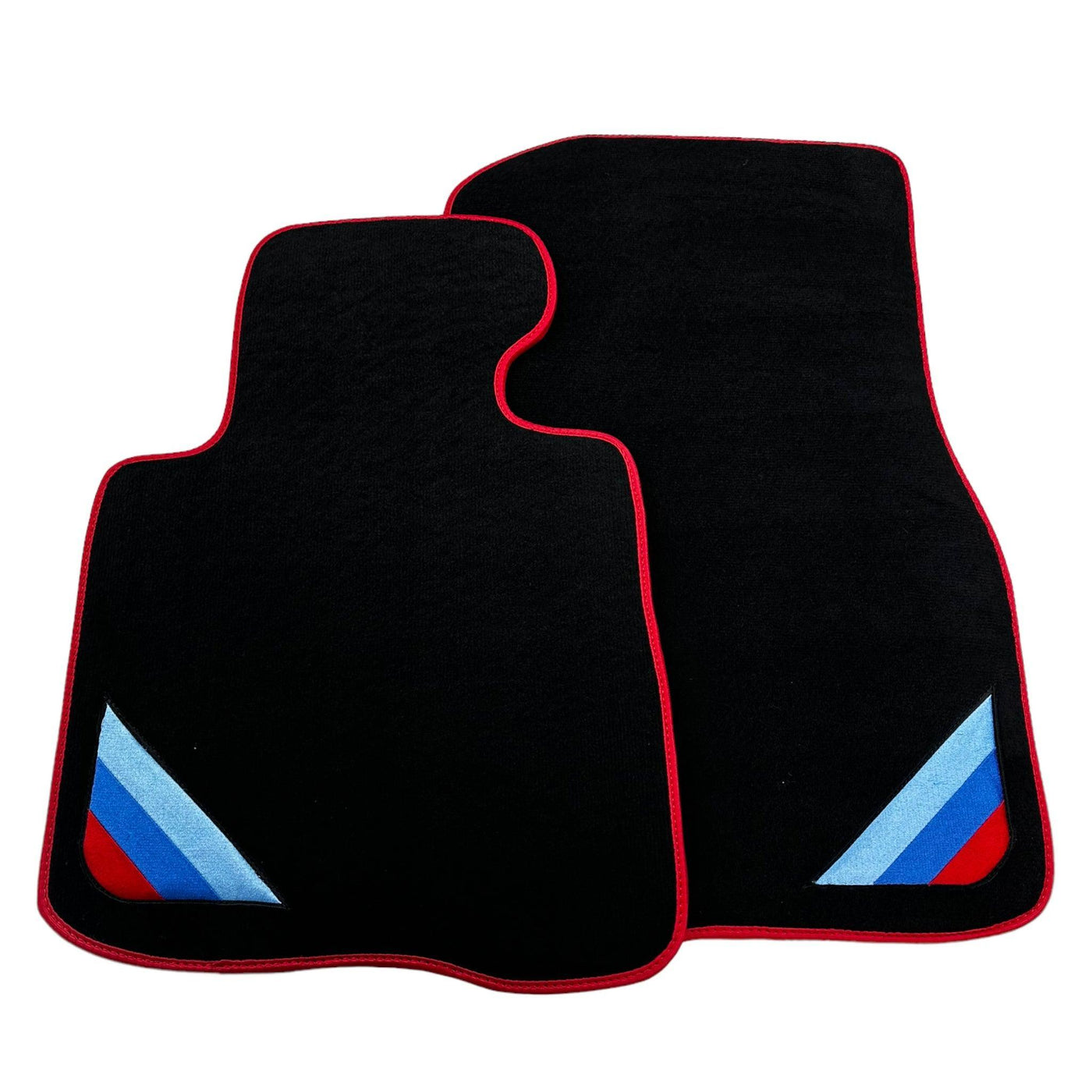 Black Floor Mats For BMW 4 Series F33 With Red Trim - AutoWin