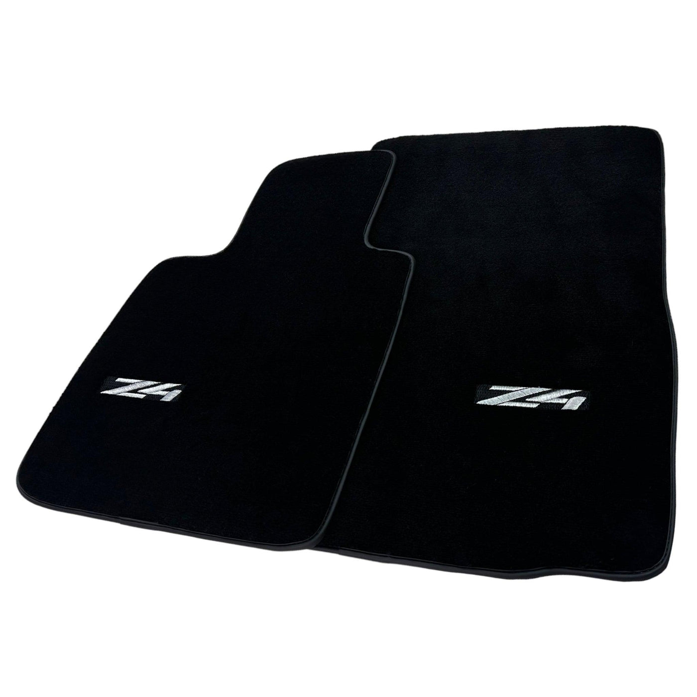 Black Floor Mats For BMW Z4 Series E85 Convertible (2003-2008) - AutoWin