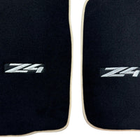 Black Floor Mats For BMW Z4 Series E89 - AutoWin