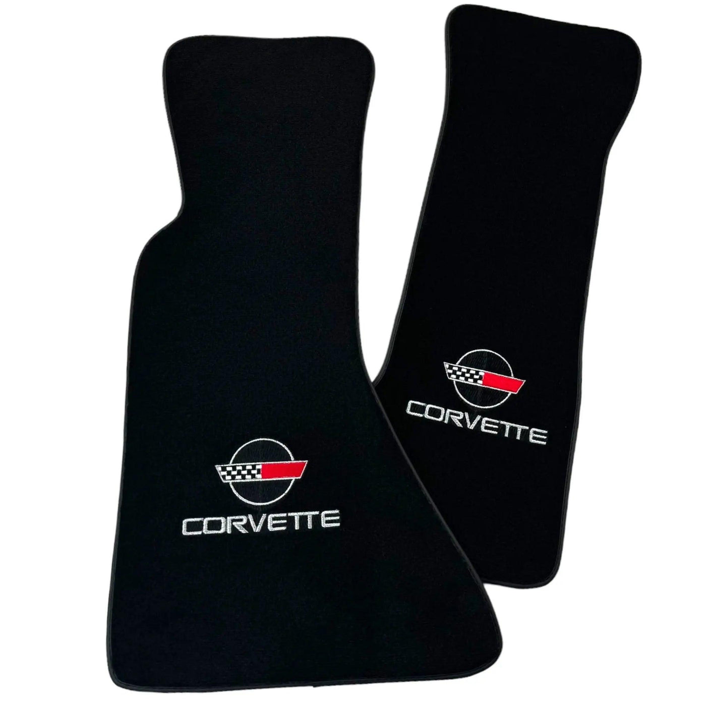Black Floor Mats for Chevrolet Corvette C4 (1984-1996) - AutoWin