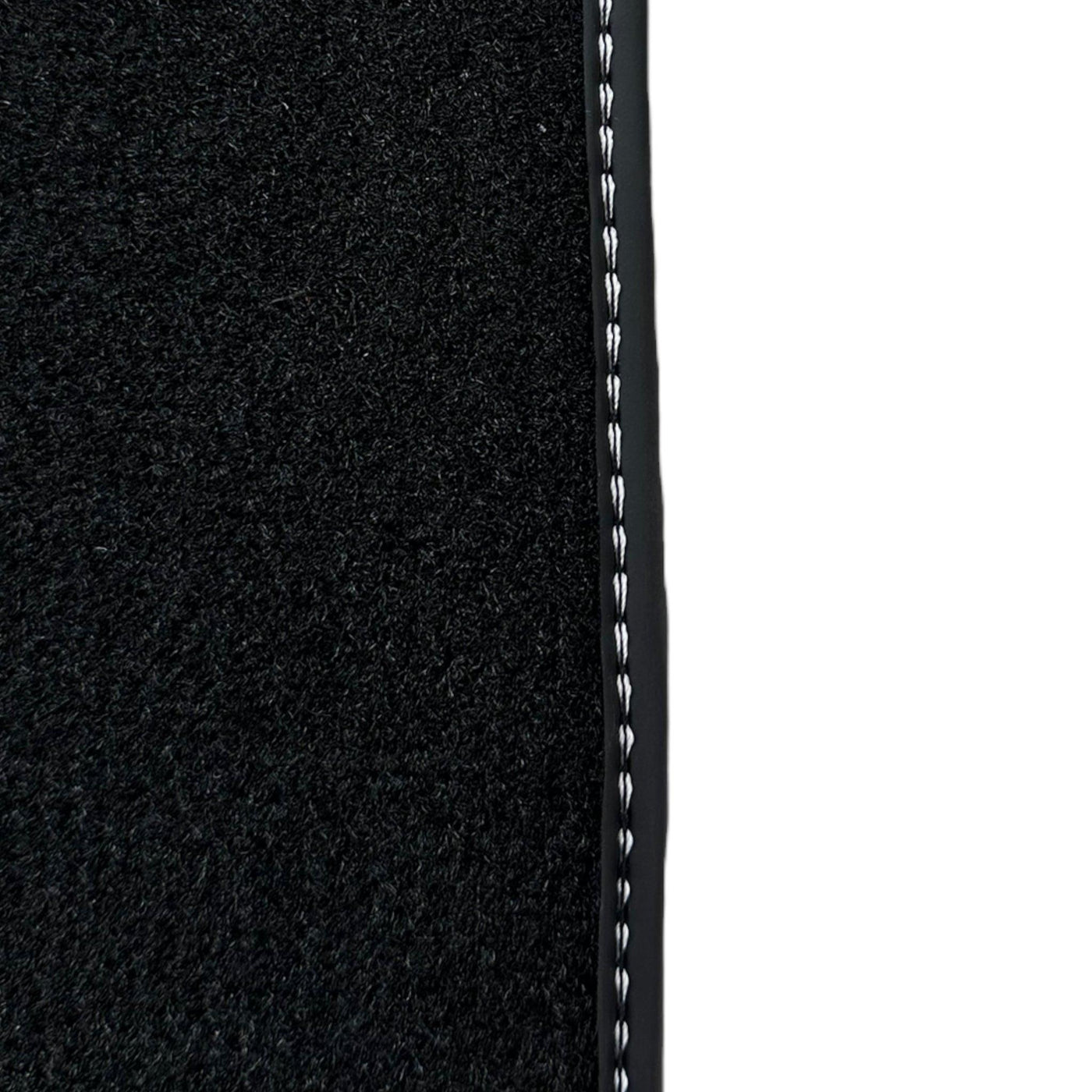 Black Floor Mats for Ferrari F12 TRS (2014) with Leather - AutoWin