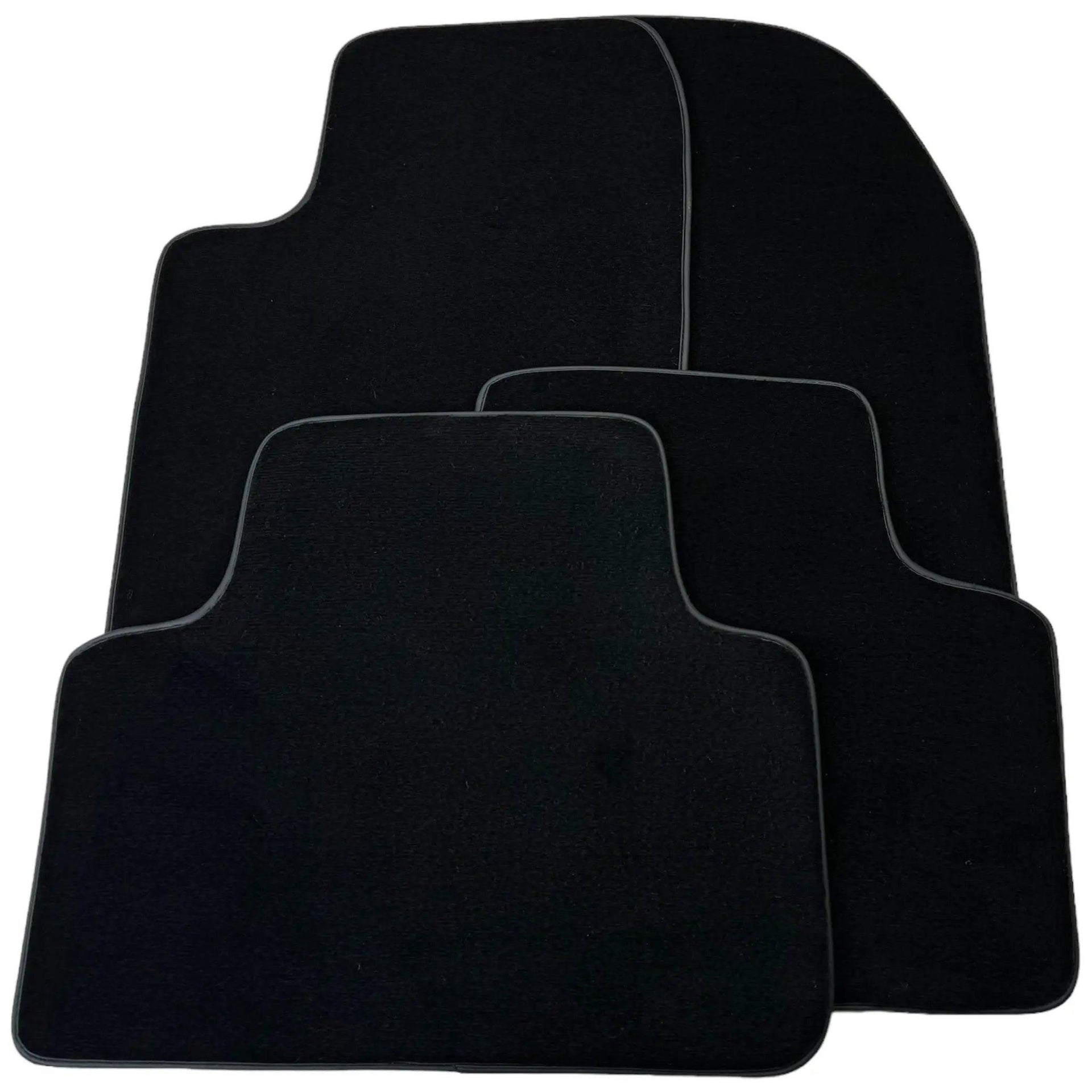 Black Floor Mats for Jeep Compass (2020-2024) Plug-in Hybrid - AutoWin