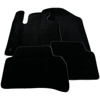 Black Floor Mats for Kia Carens 5 Seater (2006-2013) Automatic - AutoWin