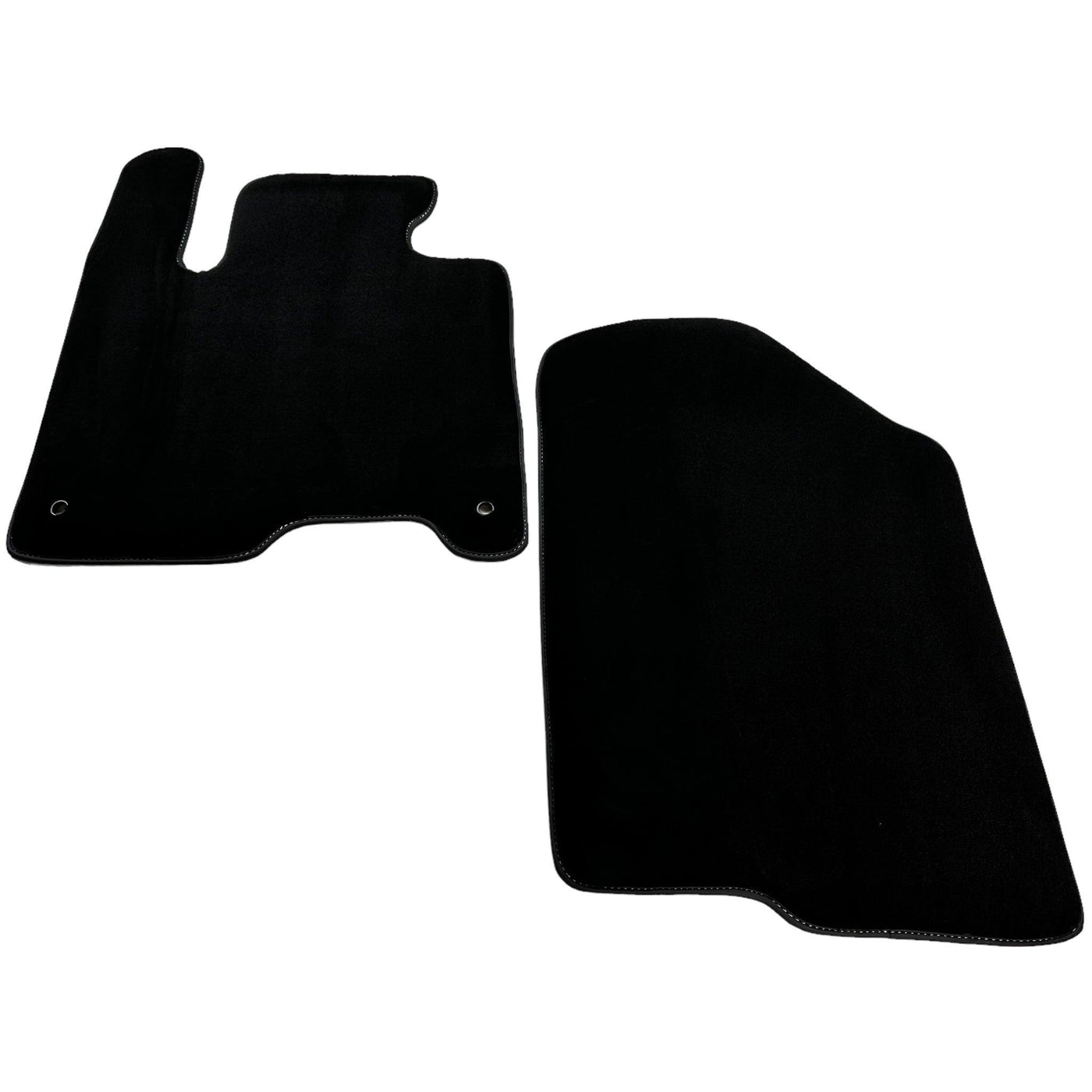 Black Floor Mats for Kia Carens 7 Seater (2006-2013) Manual - AutoWin