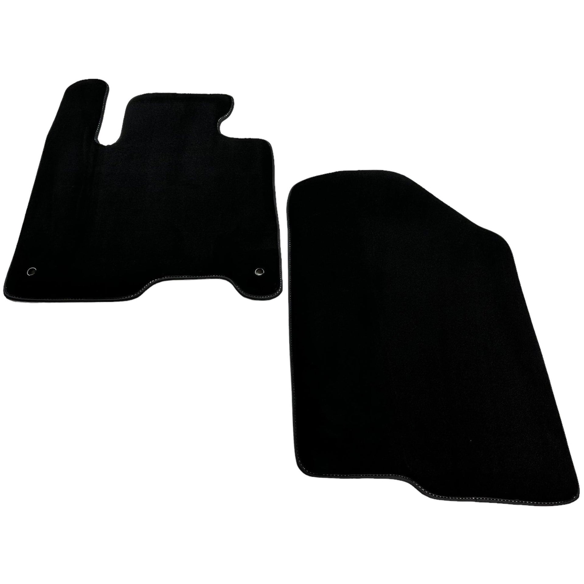 Black Floor Mats for Kia Pregio (1998-2005) Front - AutoWin