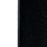 Black Floor Mats for Lamborghini Huracan With Red (Rosso Mysia) Leather - AutoWin