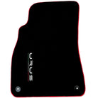 Black Floor Mats for Lamborghini Urus with Red Trim | Right Hand Drive - AutoWin