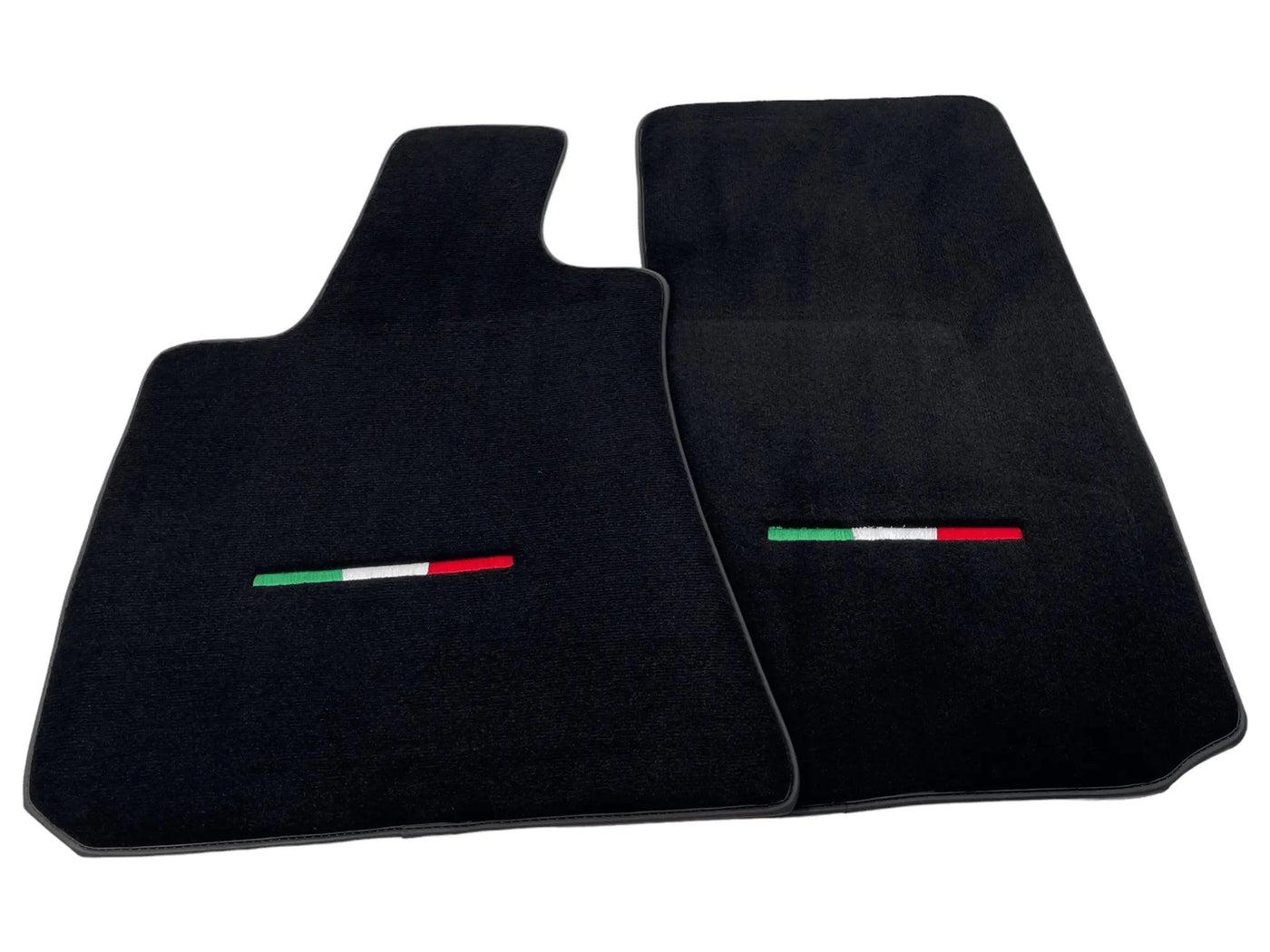 Black Floor Mats For Maserati Ghibli 2013-2022 Italy Edition - AutoWin