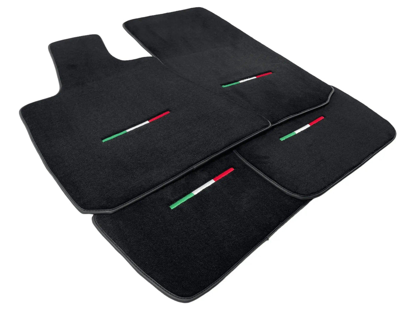 Black Floor Mats For Maserati Grecale (2023-2024) Italy Edition - AutoWin