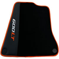 Black Floor Mats for McLaren 600 LT (2018-2020) With Alcantara Leather - AutoWin