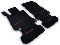 Black Floor Mats For Mercedes Benz B-Class W246 (2011-2019) | Limited Edition - AutoWin