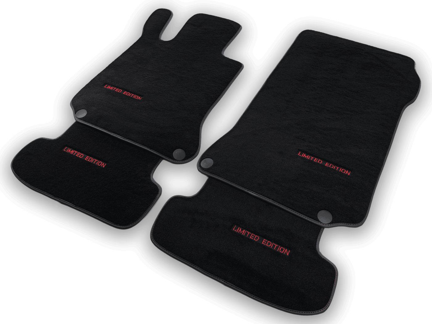 Black Floor Mats For Mercedes Benz B-Class W246 4Matic (2011-2019) | Limited Edition - AutoWin