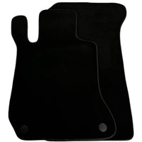 Black Floor Mats For Mercedes-Benz C-Class W204 (2007-2014) - AutoWin