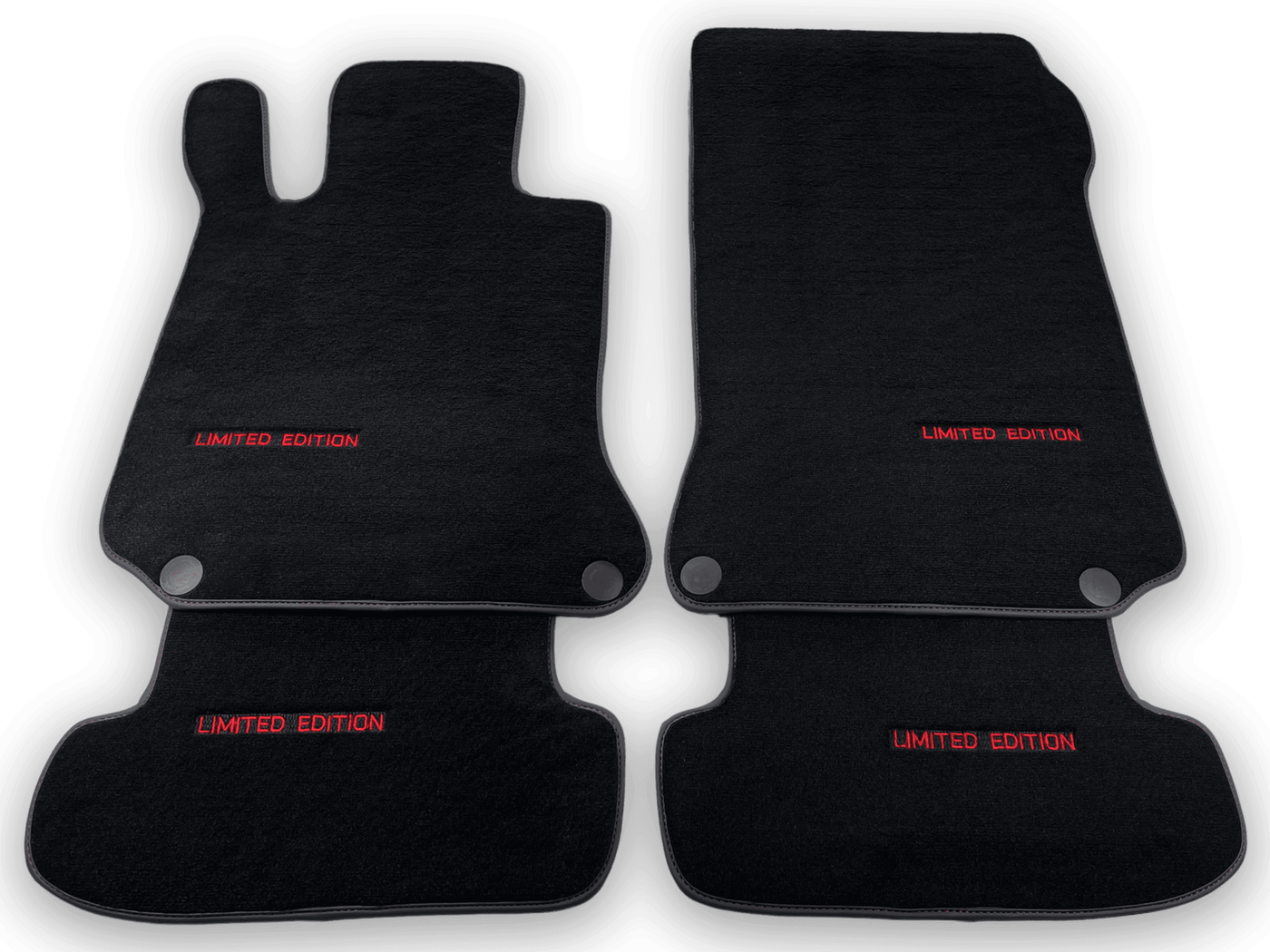 Black Floor Mats For Mercedes Benz CL-Class C215 Coupe (1999-2006) | Limited Edition - AutoWin