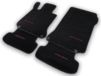 Black Floor Mats For Mercedes Benz CLS-Class C218 Coupe (2011-2014) | Limited Edition - AutoWin