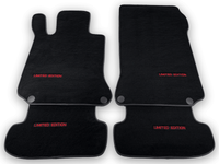 Black Floor Mats For Mercedes Benz CLS-Class X218 Shooting Brake Facelift (2014-2018) | Limited Edition - AutoWin