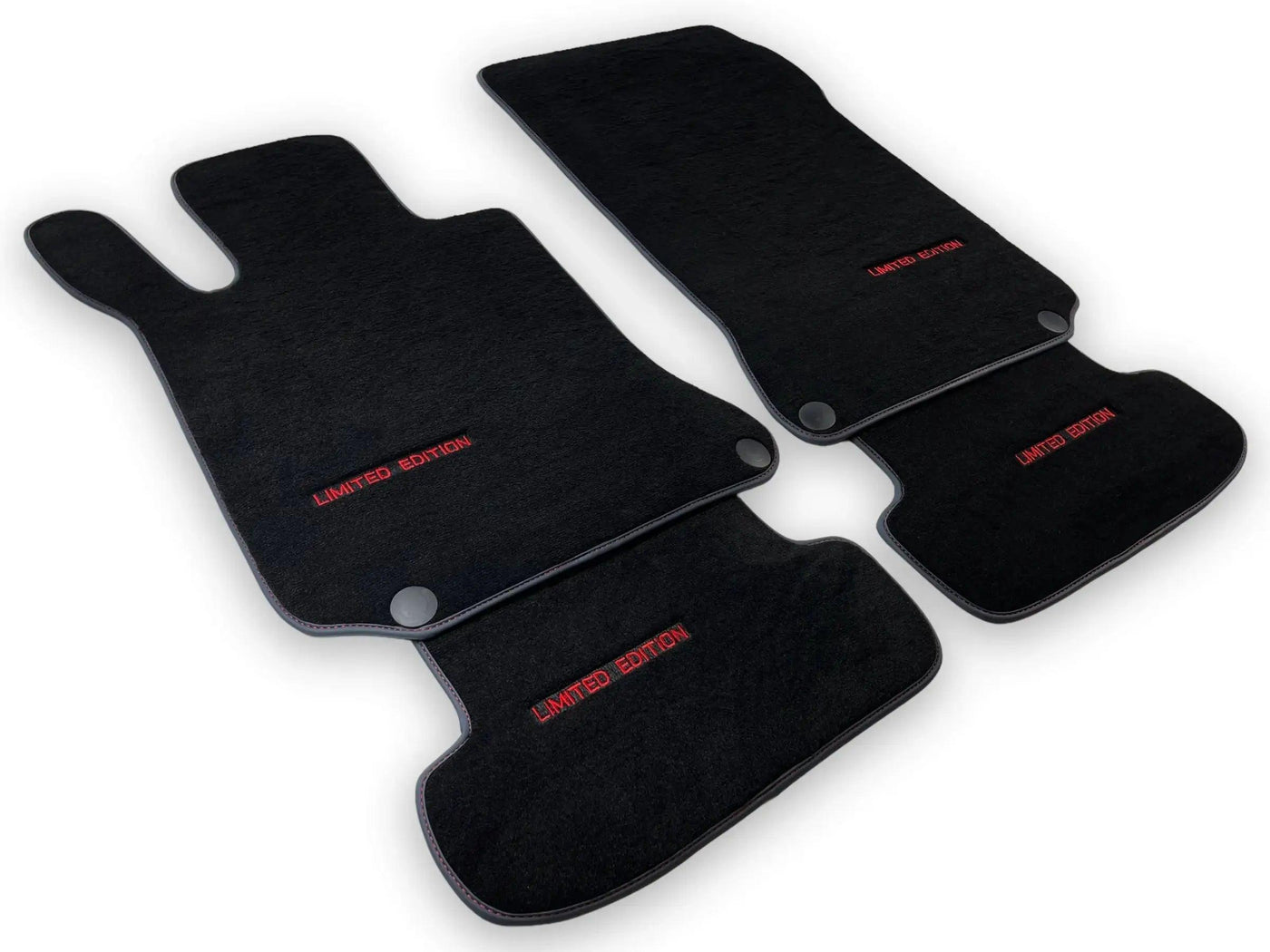 Black Floor Mats For Mercedes Benz E-Class S212 Estate (2009-2013) | Limited Edition - AutoWin