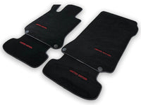 Black Floor Mats For Mercedes Benz E-Class W211 Sedan 4Matic (2002-2009) | Limited Edition - AutoWin