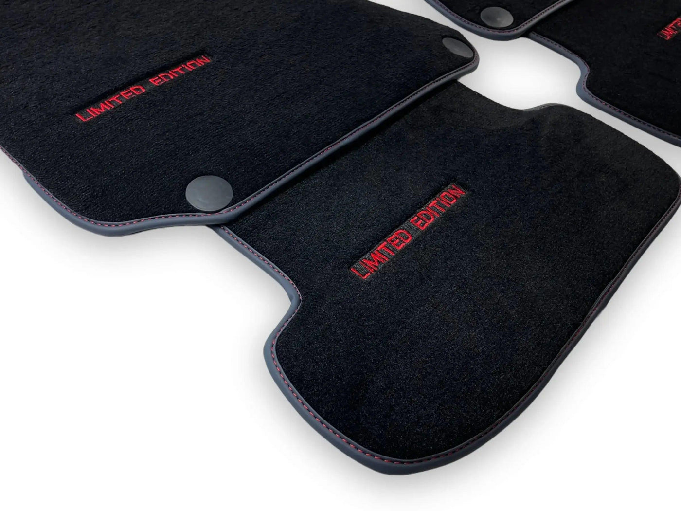 Black Floor Mats For Mercedes Benz E-Class W212 Sedan (2009-2013) | Limited Edition - AutoWin