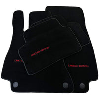 Black Floor Mats For Mercedes Benz E-Class W213 Sedan (2016-2020) | Limited Edition - AutoWin