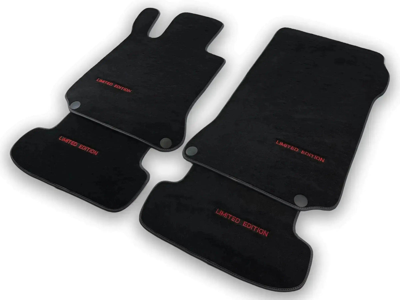 Black Floor Mats For Mercedes Benz GLE-Class C167 Coupe - 5 Seats (2020-2023) Hybrid | Limited Edition - AutoWin