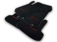 Black Floor Mats For Mercedes Benz GLK-Class X204 (2008-2012) | Limited Edition - AutoWin