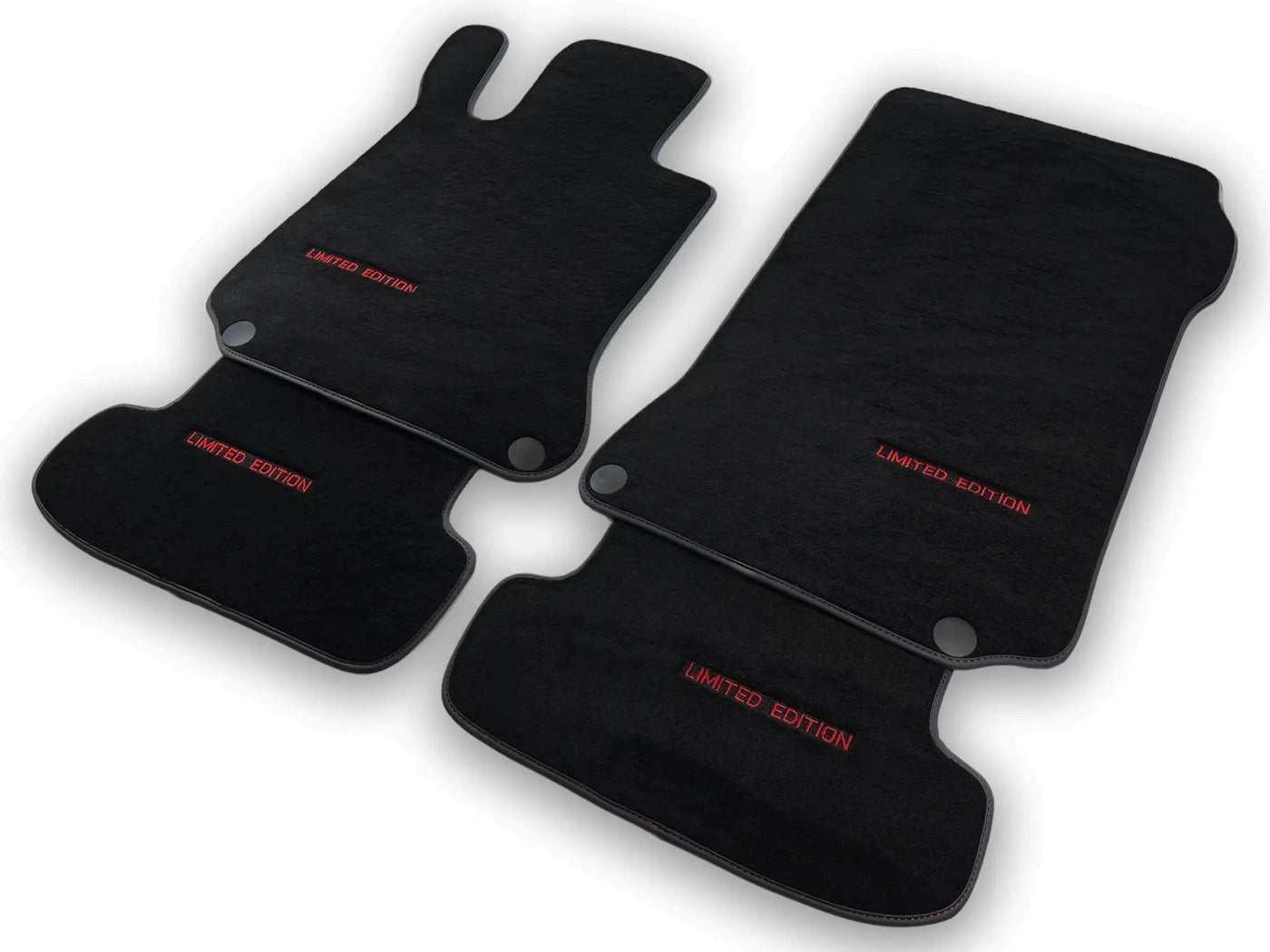 Black Floor Mats For Mercedes Benz M-Class W163 (1997-2005) | Limited Edition - AutoWin