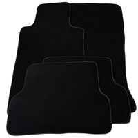 Black Floor Mats for Mercedes-Benz R107/C107 Coupe (1971-1989) - AutoWin