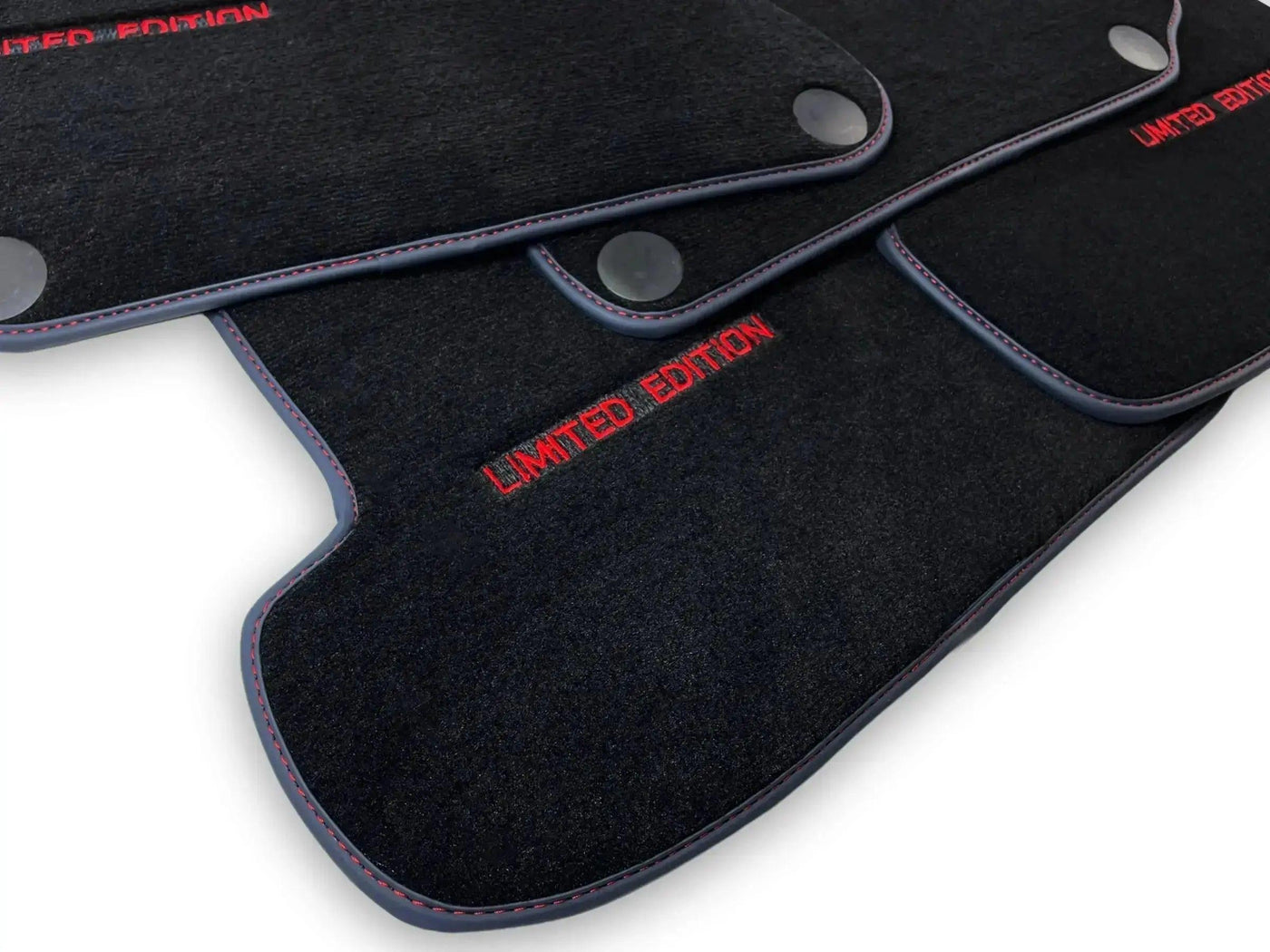 Black Floor Mats For Mercedes Benz S-Class V223 (2020-2023) Long Wheelbase | Limited Edition - AutoWin