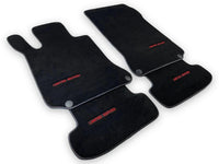 Black Floor Mats For Mercedes Benz S-Class W126 (1979-1991) | Limited Edition - AutoWin