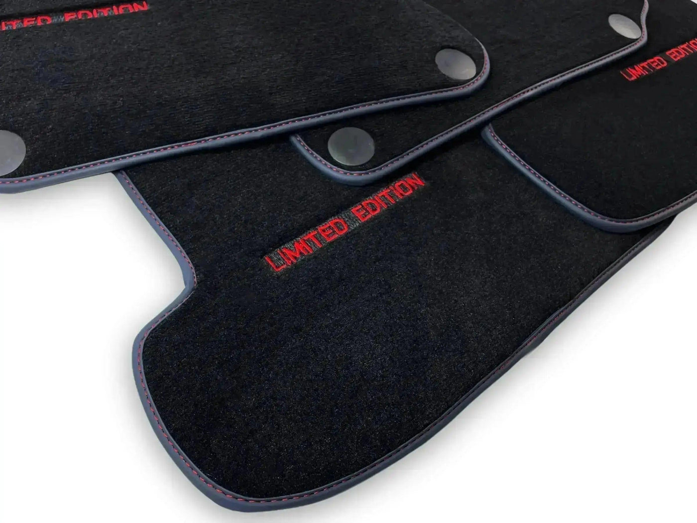Black Floor Mats For Mercedes Benz S-Class W220 (1998-2005) Short Wheelbase | Limited Edition - AutoWin