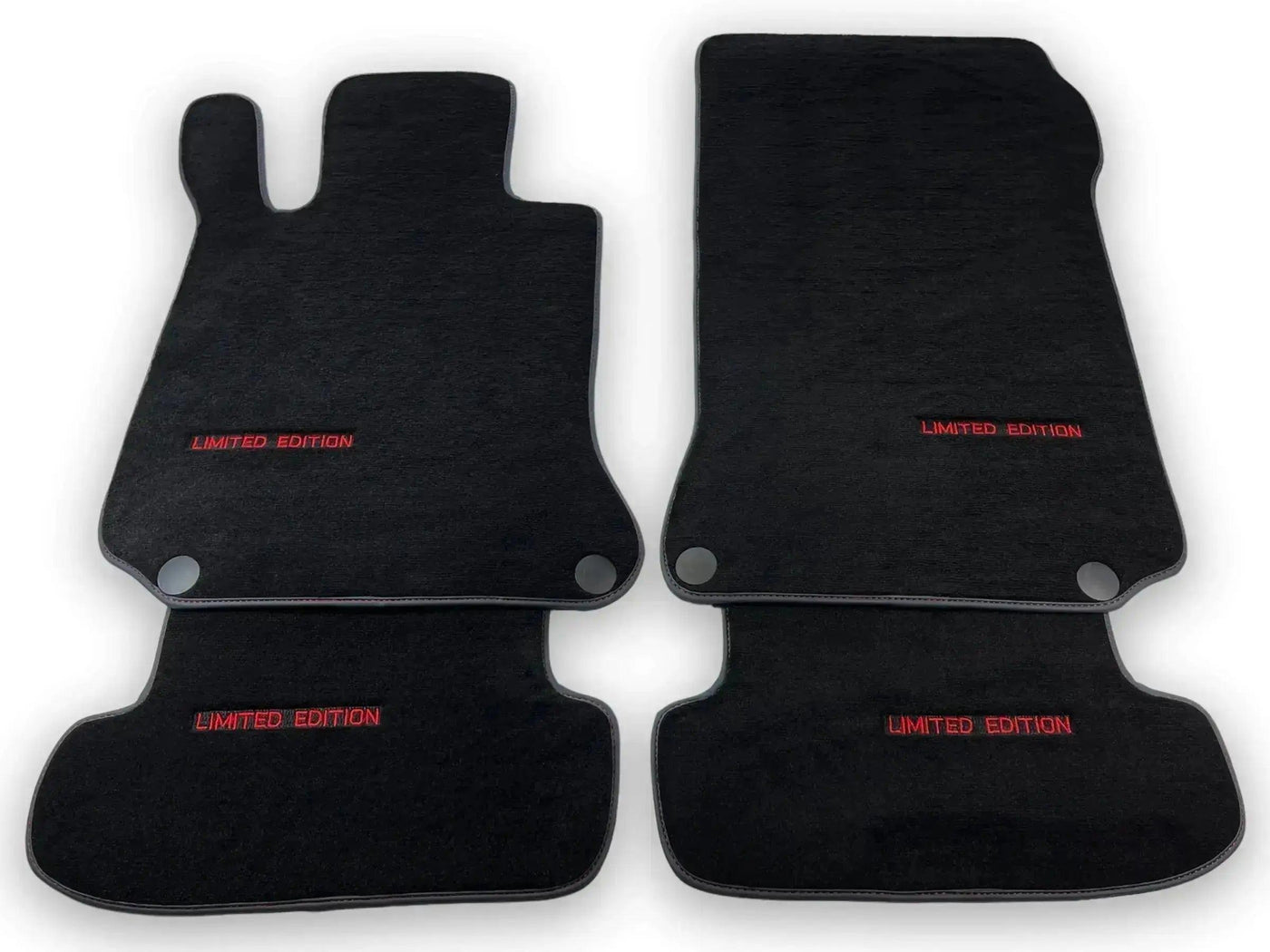Black Floor Mats For Mercedes Benz S-Class X222 Maybach (2015-2021) | Limited Edition - AutoWin