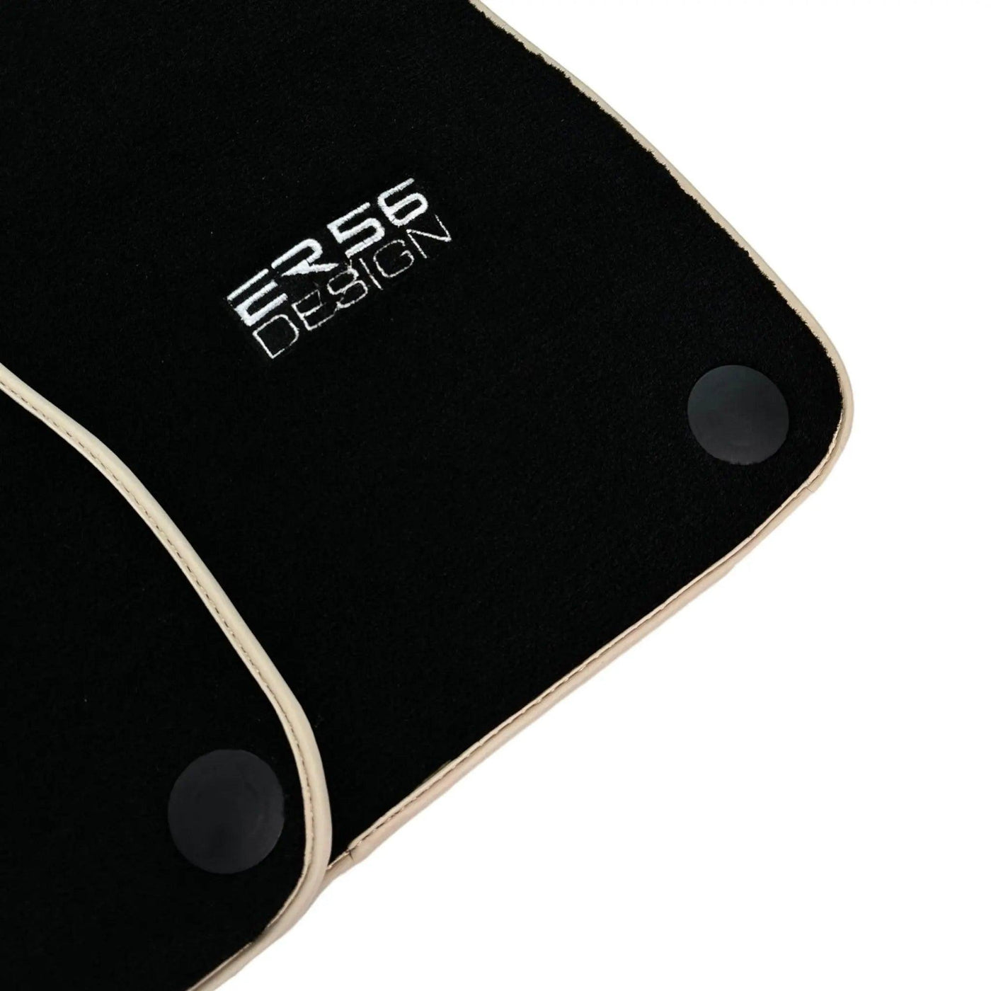 Black Floor Mats For Mercedes-Benz SL-Class R129 (1989-2001) ER56 Design - AutoWin