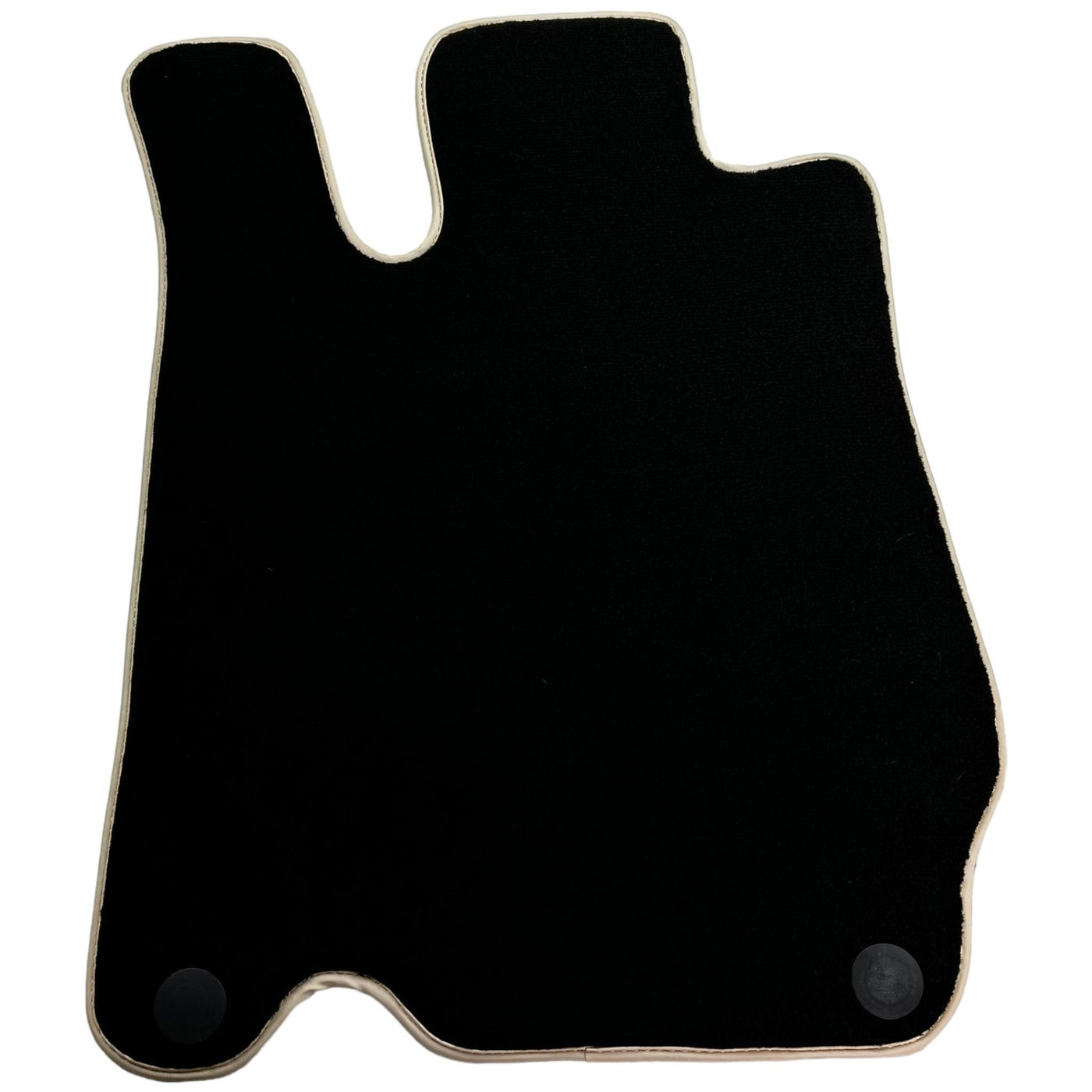Black Floor Mats For Mercedes-Benz SL-Class R230 (2001-2012) Beige Trim - AutoWin