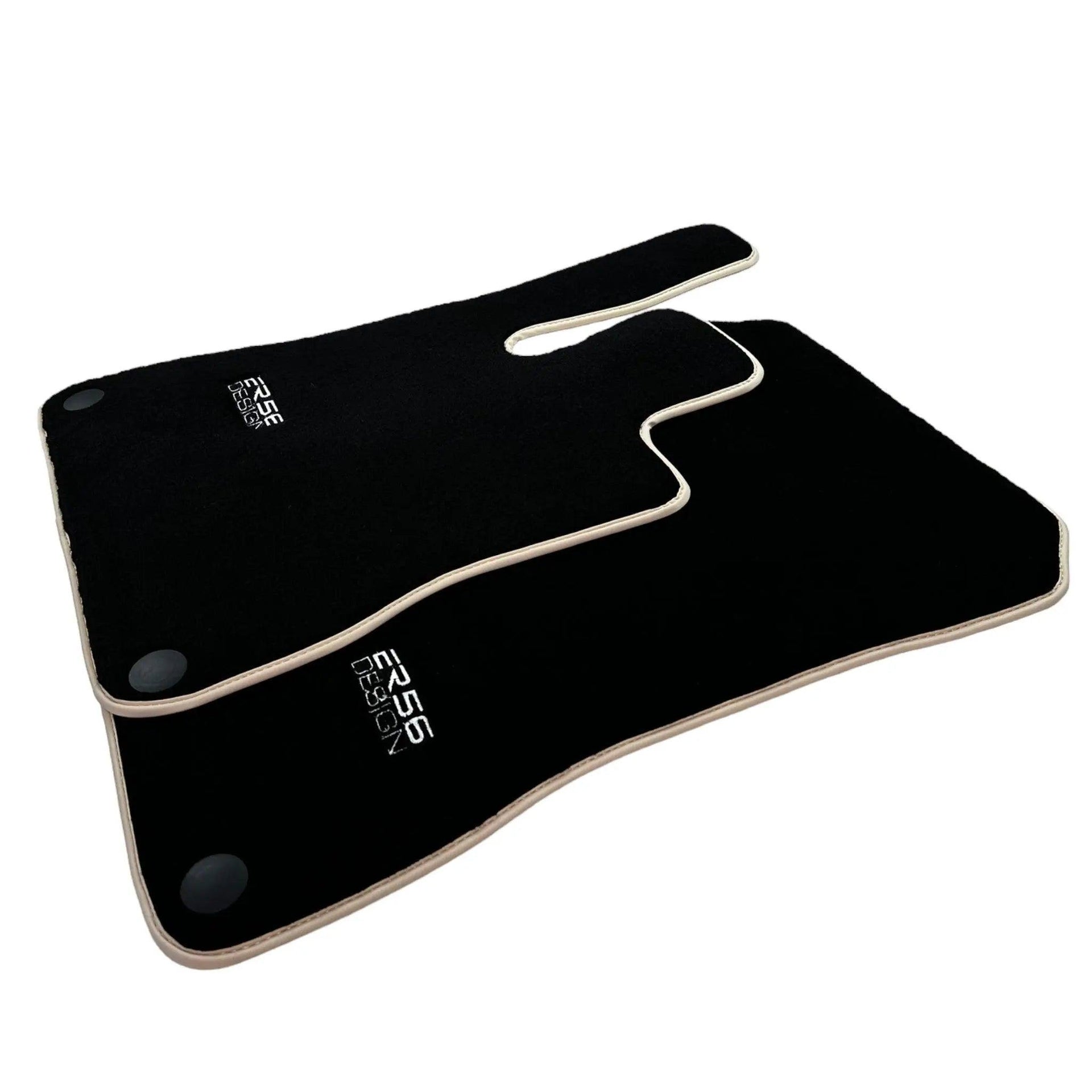 Black Floor Mats For Mercedes-Benz SL-Class R232 (2022-2023) ER56 Design - AutoWin