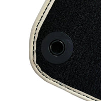 Black Floor Mats For Mercedes-Benz SLK-Class R170 (1998-2000) ER56 Design - AutoWin