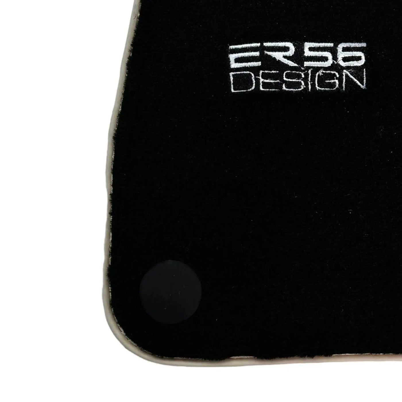 Black Floor Mats For Mercedes-Benz SLK-Class R171 (2004-2011) ER56 Design - AutoWin