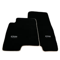 Black Floor Mats For Mitsubishi Pajero III (2000-2004) ER56 Design - AutoWin