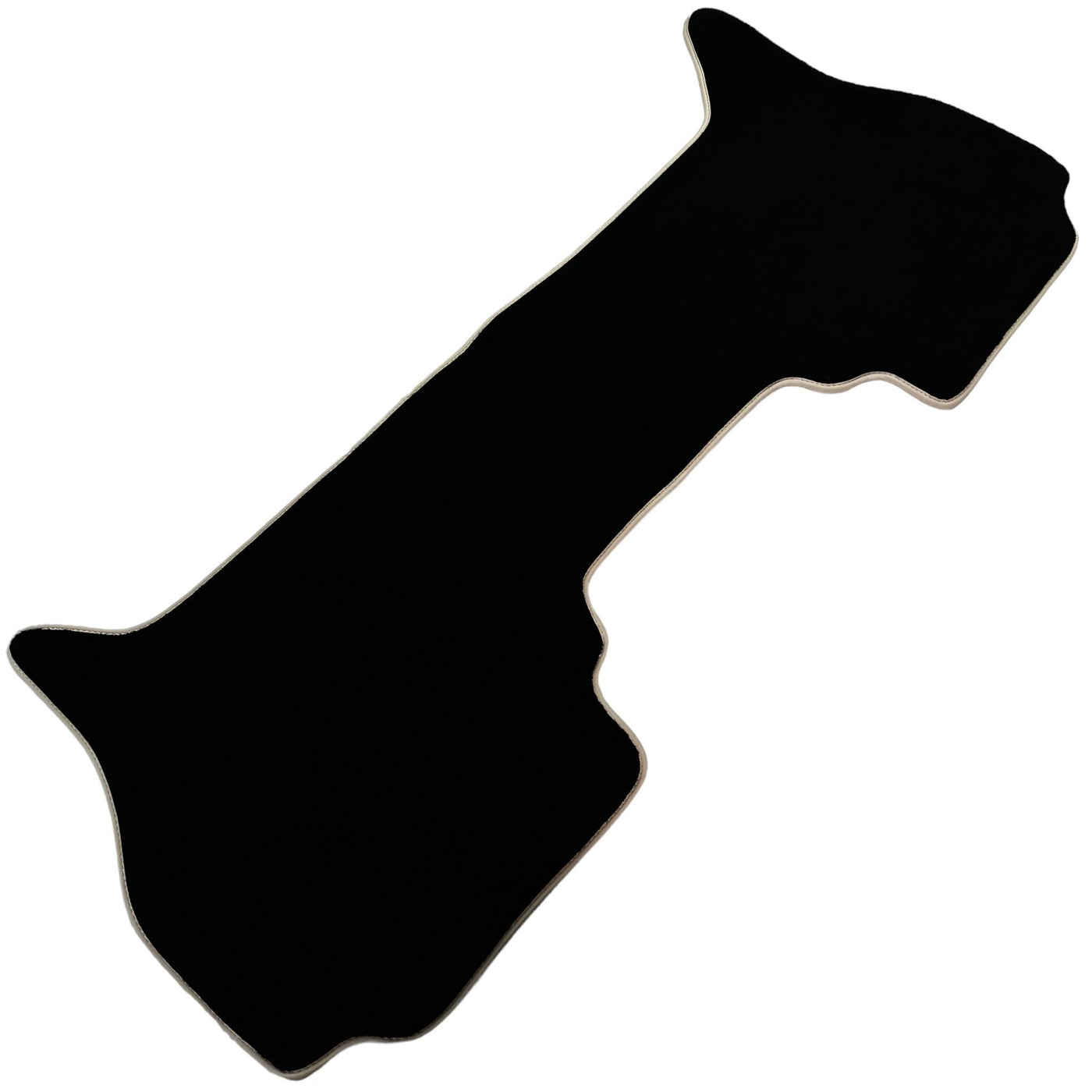 Black Floor Mats For Mitsubishi Pajero V80 (2006-2011) ER56 Design - AutoWin