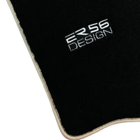 Black Floor Mats for Porsche 911 - 997 (2005-2011) ER56 Design - AutoWin