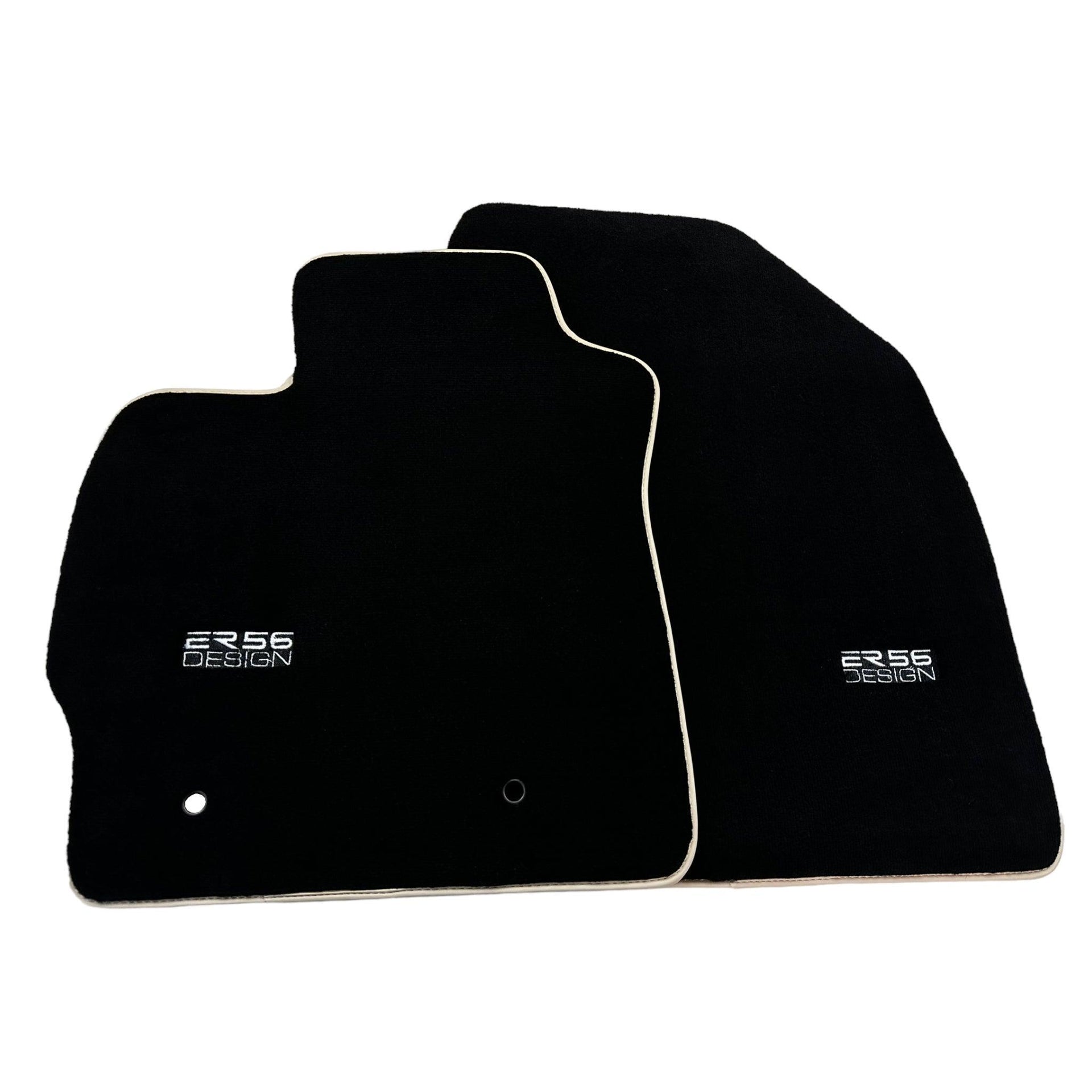 Black Floor Mats For Toyota Corolla E15 (2007-2014) ER56 Design - AutoWin