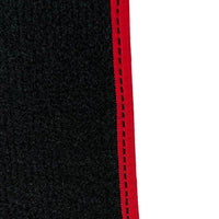 Black Floor Mats For Toyota Land Cruiser 150 (2009-2022) Red Trim | ER56 Design - AutoWin