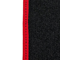 Black Floor Mats Red Trim for Pontiac FireBird (1970-1981) Trans Am - AutoWin