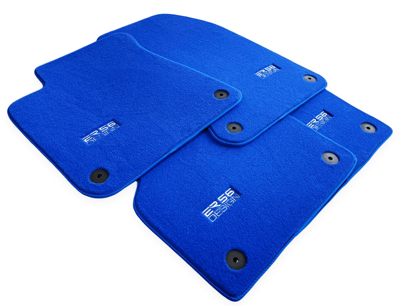 Blue Floor Mats for Audi A3 - 3-door Hatchback (2000-2003) | ER56 Design - AutoWin