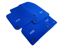 Blue Floor Mats for Audi A4 - B5 Facelift Sedan (1999-2001) | ER56 Design - AutoWin